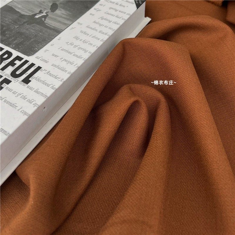 美薄了秋冬焦糖色弹力复古精纺羊毛棉西装连衣裙阔腿裤设计师布料,居家布艺,海绵垫/布料/面料/手工diy,淘宝优惠券,粉丝福利购,淘宝优惠卷