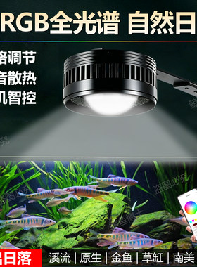 鱼缸灯全光谱水草溪流缸爆藻灯
