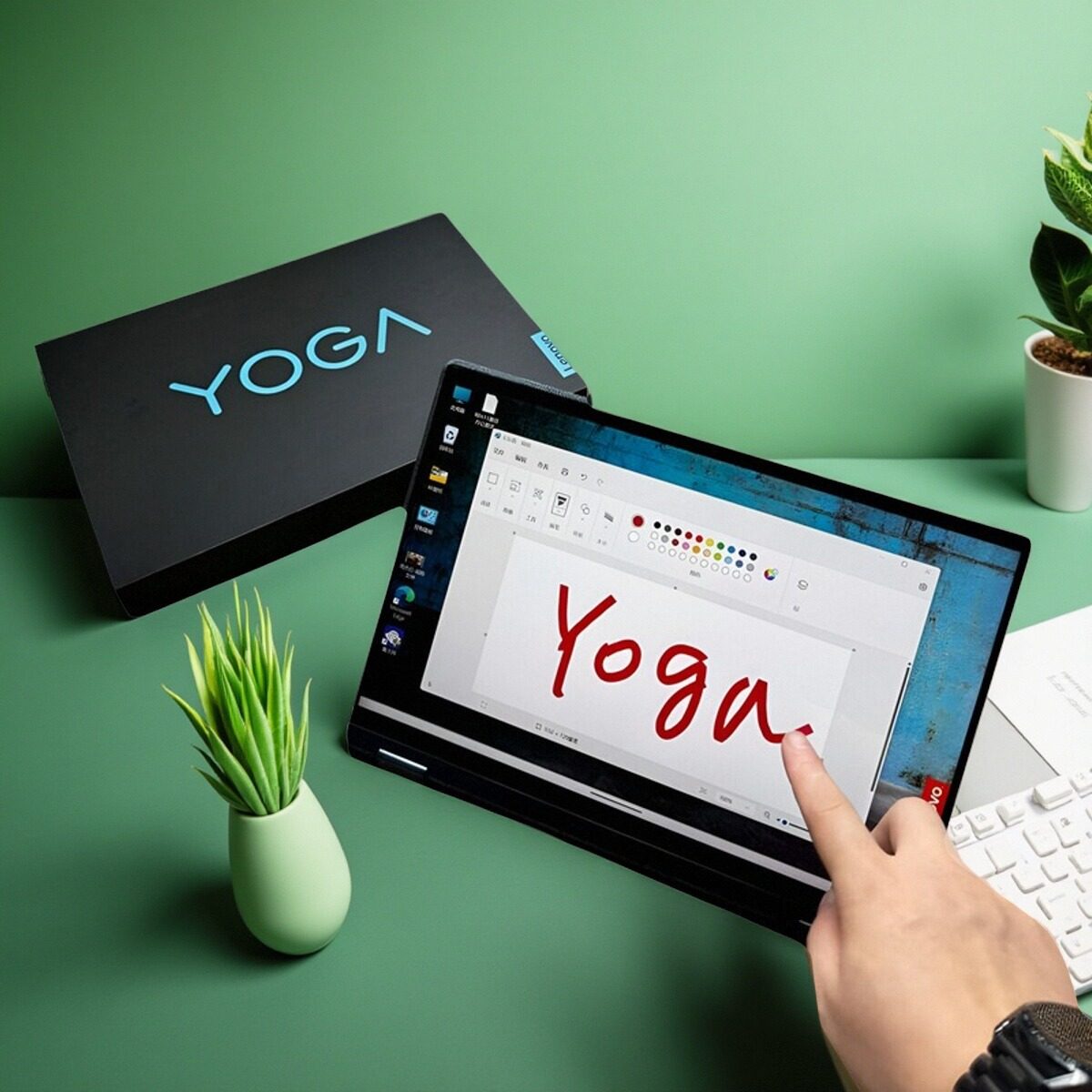 �ײ�һ��22���r5 5500u 256G��̬Ӳ�� 16GB �ٷ����� Lenovo/���� YOGA --6 pro 13 ���α� 98�� 13.3�� ������ 23��