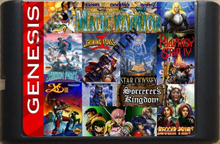snes合卡 14in1 14合1 英文智力卡 GENESIS 出口外贸SEGA rpg