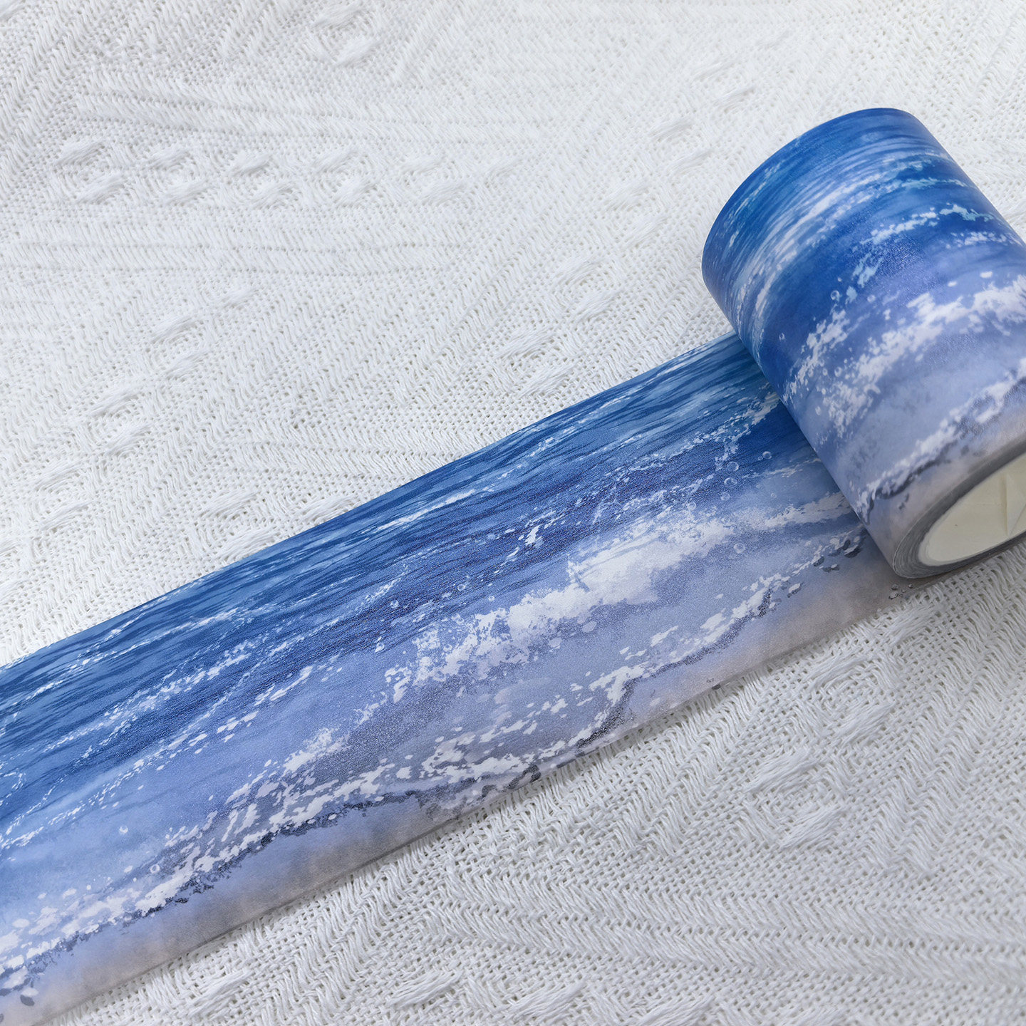 8月新品新七天PET特油手帐手账胶带天空彩虹古风素材咕卡造景整卷图片