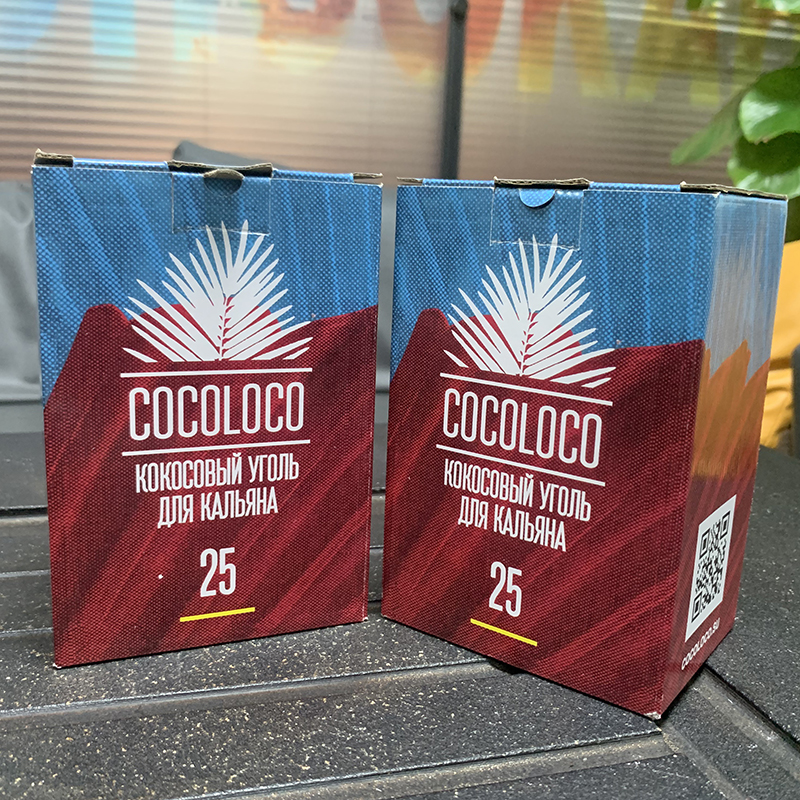 水烟壶专用炭cocoloco方形炭  无烟环保水烟木炭