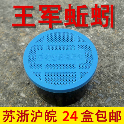 蚯蚓盒装鲜活大平二号垂钓饵料