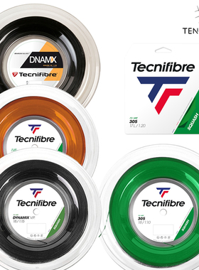 Tecnifibre泰尼飞305 DNAMX XONE壁球线专业进口高级复丝力量耐打