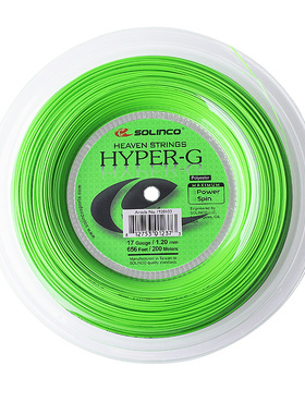 Solinco索林科Hyper-G网球线五角聚酯线硬线网球拍线大盘线