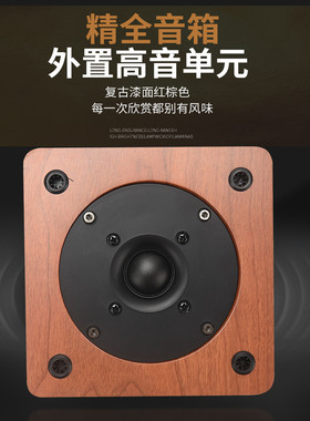 精全高音音箱木质外置音箱