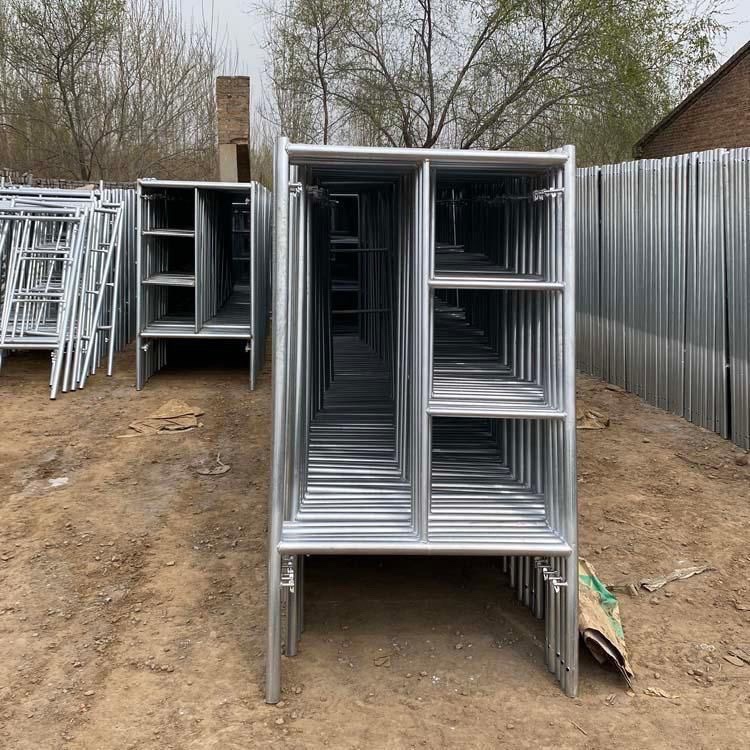 镀锌脚手架活动架梯形架移动手脚架钢管脚手架厂家直销横梁脚手架