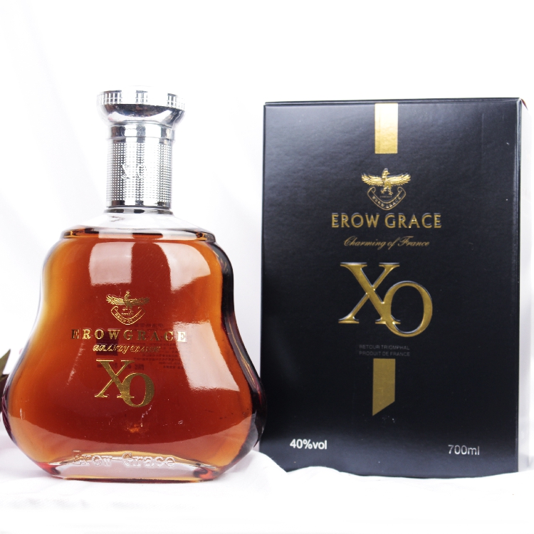【买一送一】法国洋酒XO白兰地原酒进口礼盒洋酒套装组合正品包邮