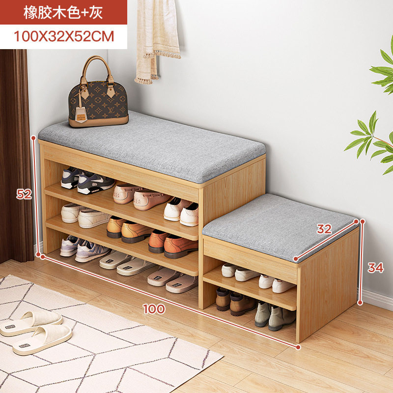 入户鞋柜可坐式换鞋凳家用门口穿鞋凳沙发长凳子坐凳一体进门鞋i.