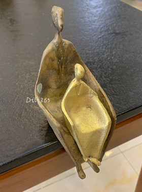 全铜大小号金色复古怀旧风摆件