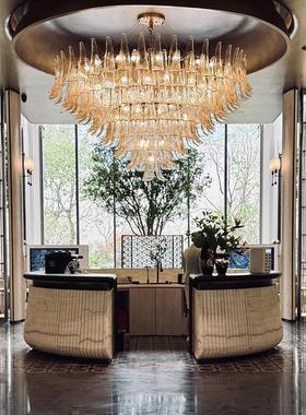 中山工厂直销【奢华定制】售楼部大厅会所酒店包厢复式楼别墅中空