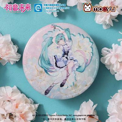 初音未来徽章二次元立牌泡面盖