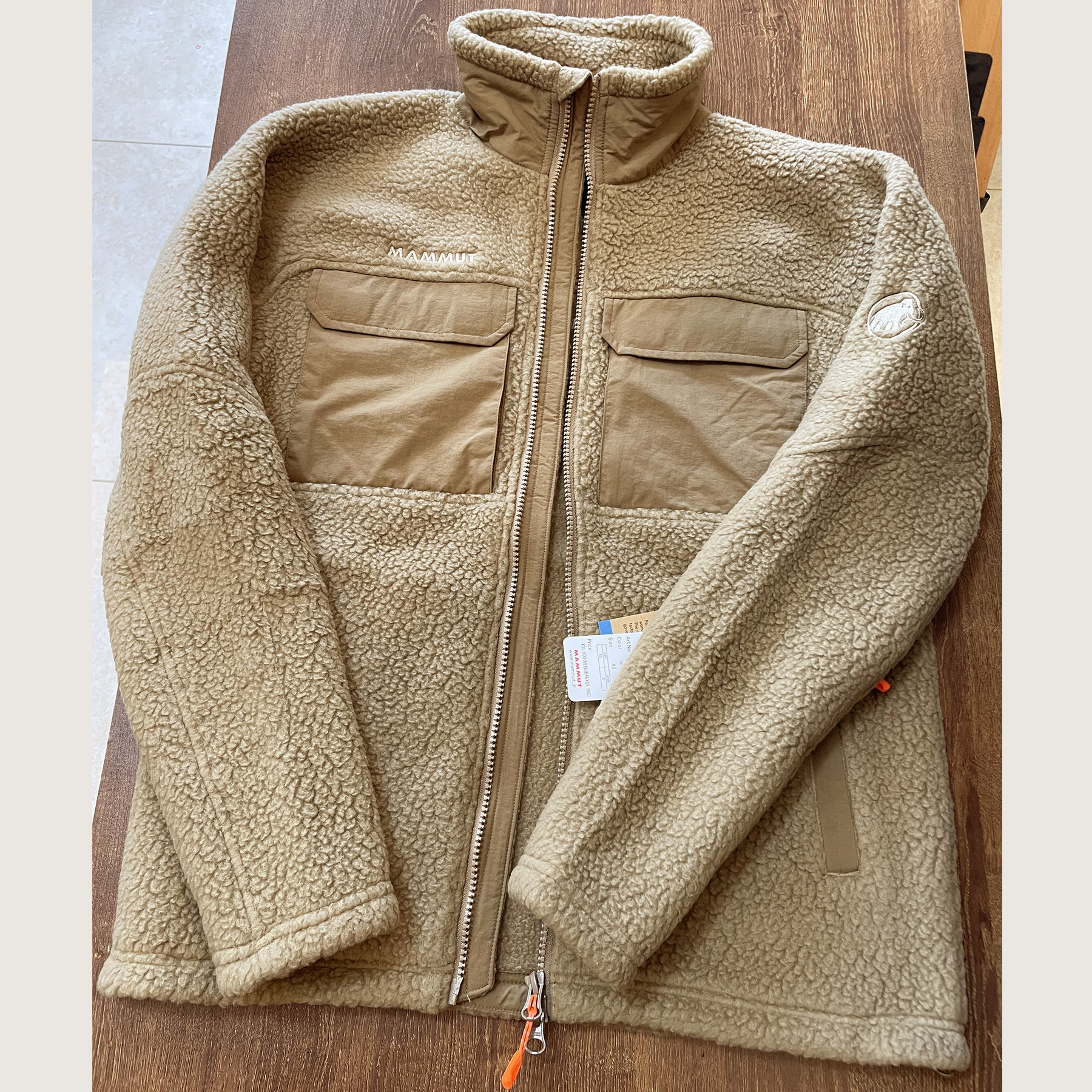 Mammut Miracle ML Jacket AF 猛犸象男士抓绒夹克 亚洲版