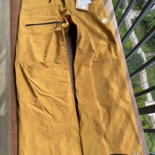 Mammut Stoney HS Pants 猛犸象男士保暖防风雪专业硬壳滑雪裤