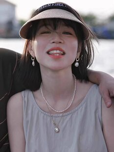 珍珠项链女百搭简约慵懒高级感吊坠 暮光 叠戴基础款 复古法式