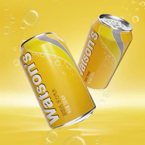 屈臣氏汤力味苏打汽水330ml