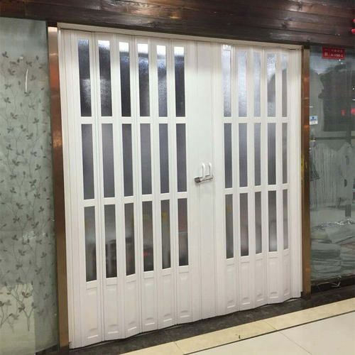 环保PVC折叠门 推拉开放式厨房移门室内隔断卫生间工厂阳台商铺门