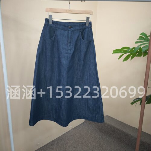 35折RB家2025夏正品牛仔中裙6A22Q69454-599