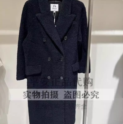 Jsister 2024冬款专柜正品新款外套羊毛大衣S442221065-1980