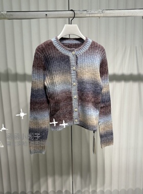 RB家2024年冬新款专柜正品长袖针织开衫6L54M68706-599