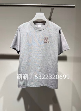54折D家2025春款专柜正品浅灰色T恤2J1B312-899