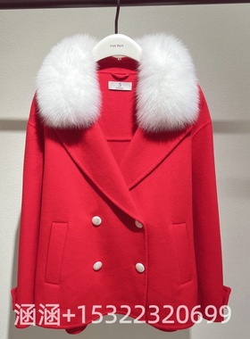 WJWG专柜正品2025冬长袖呢料外套2SA4340130-2390