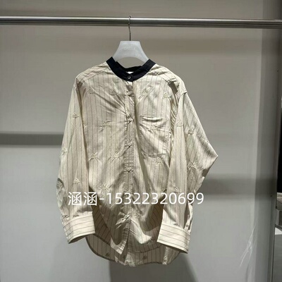 47折D家2025春款专柜正品浅卡其色上衣2J1C439-1899