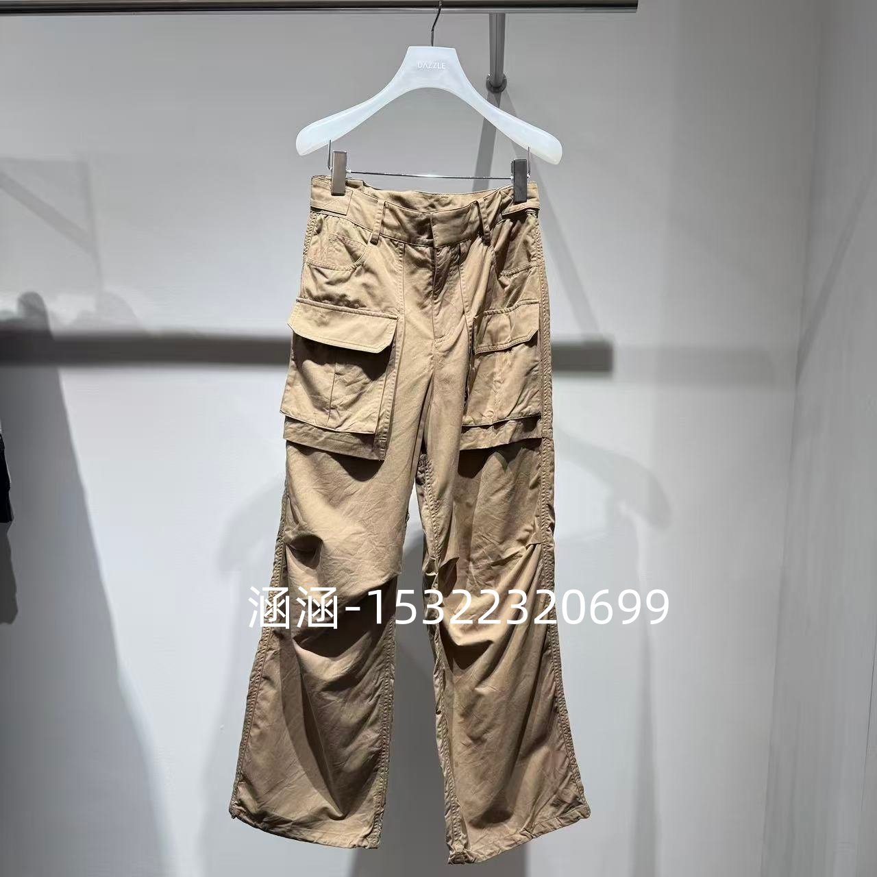 47折D家2025春款专柜正品深卡其色长裤2J1Q420-1799,女装/女士精品,毛针织衫,淘宝优惠券,粉丝福利购,淘宝优惠卷