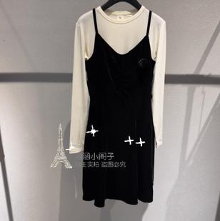 Jessy·Line杰西莱专柜正品2024秋款连衣裙套装R430216764-899