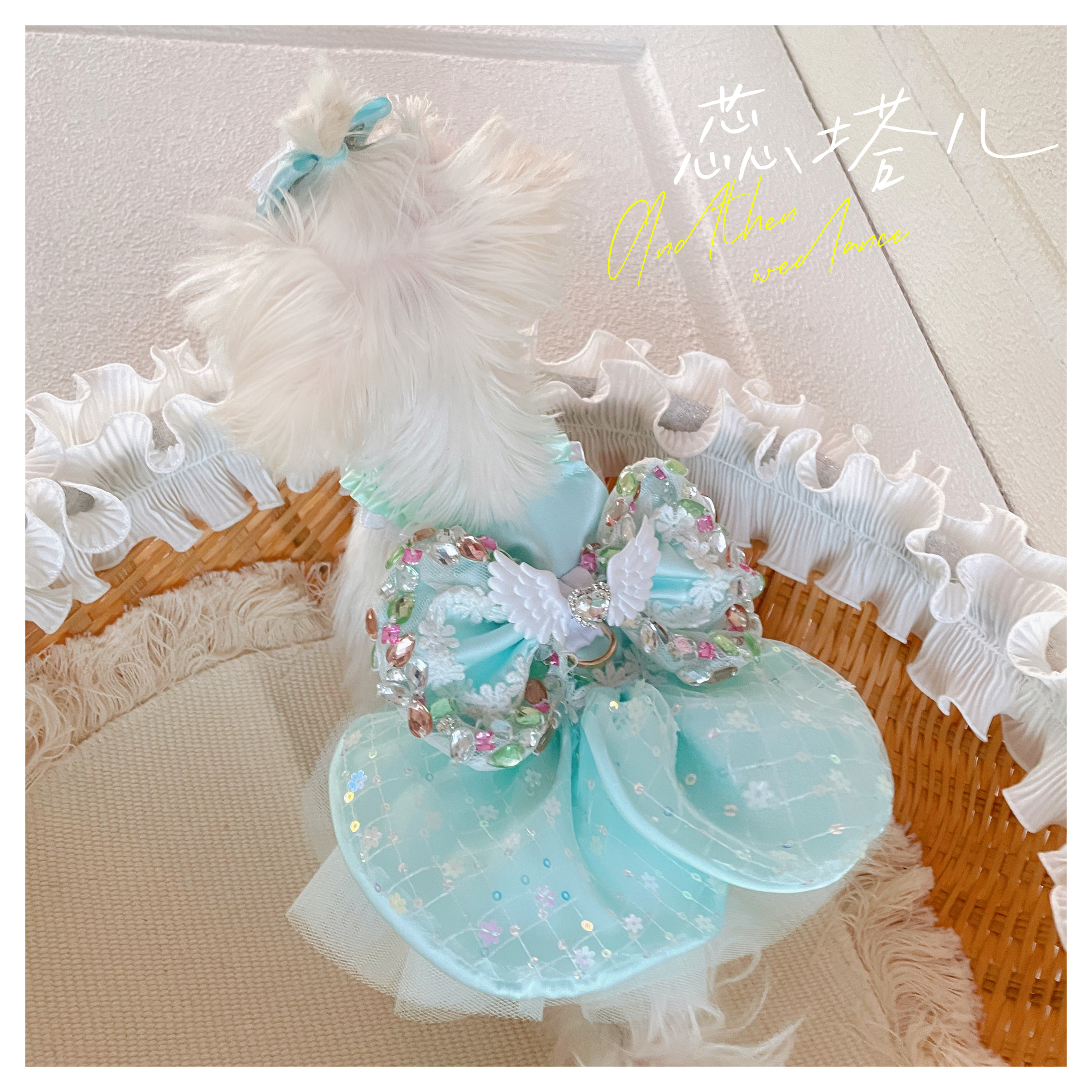 马尔济斯公主裙宠物衣服夏季小体狗狗约克夏亮片比熊礼服连衣裙子