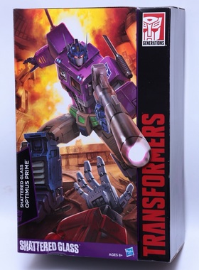 变形金刚 孩之宝 大师级 MP10SG 镜像 紫色 邪恶 擎天柱 正版盒装