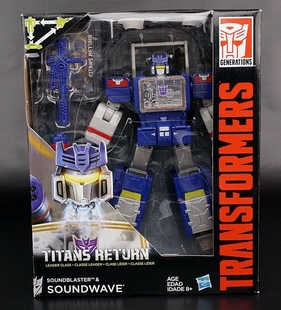 变形金刚 孩之宝 泰坦战争 泰坦归来 领袖级 L级 声波 正版 盒装