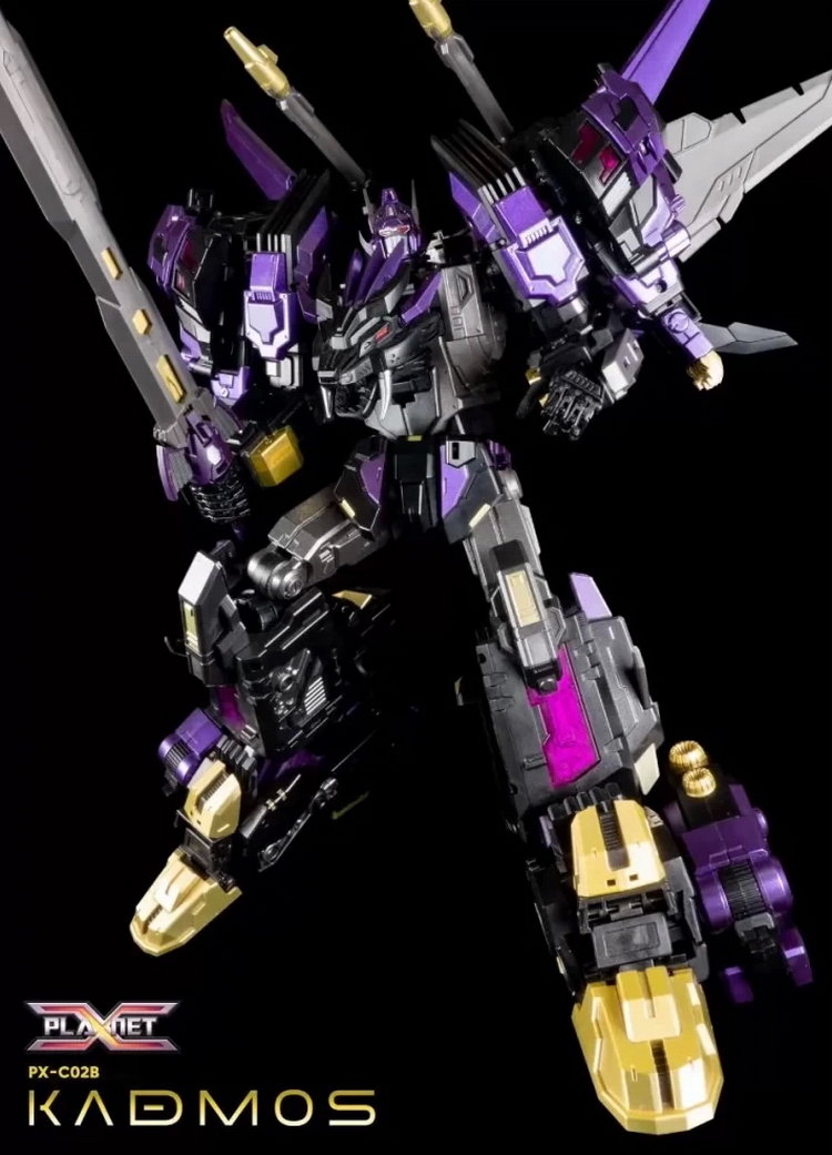 PX-C02B暗黑色史达变形玩具