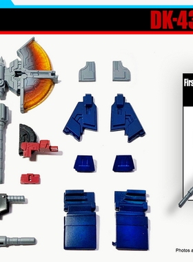 DNA DK-43 DK43 SS GE WFC 03 柱子 游戏版司令官 升级配件包