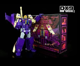 MP比例 Gewalt DX9 变形玩具 闪电 三变 飞机 盒装 再版 坦克 D08