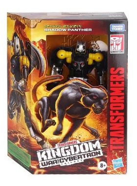 变形金刚 孩之宝 王国 加强级 D级 黑豹 黑色黄豹 BW 超能勇士