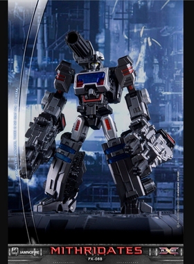 变形玩具 Planet X PX-08B WFC FOC 游戏版 PX 暗黑色 感知器