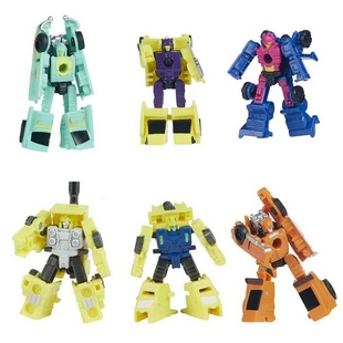 变形金刚 孩之宝 世代精选 奥德赛限定 地带 迷你 微型麦可隆套装