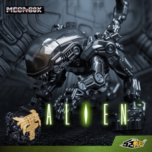 变形玩具 52TOYS 万能匣 异形 异形蛋破胸虫 抱脸虫 科幻电影模型