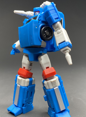 变形玩具 魔方 MS-TOYS MS-B09Y 开拓者 蓝色 开路先锋 小比例