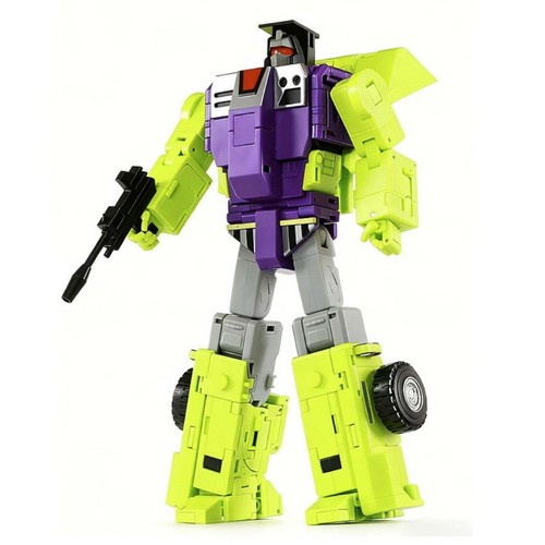 OX铲车原色PS-27力神变形玩具