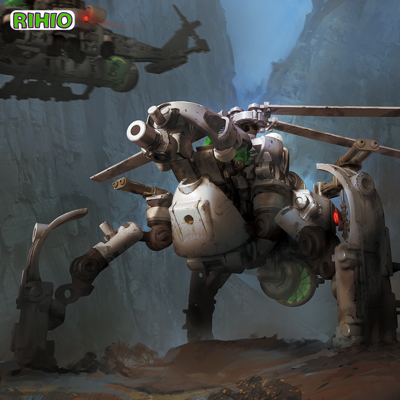 RIHIO无限深远MM010拼装模型机甲