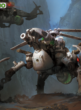 RIHIO 无限深远系列 1/60 MM010 蜻蜓直升机 国创机甲 拼装模型