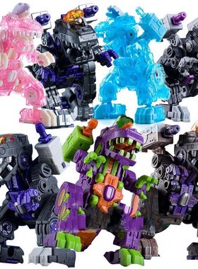 变形玩具 吴医生 DR.WU DW-E14 E18 铁甲龙 金属色 战损色 EVA色