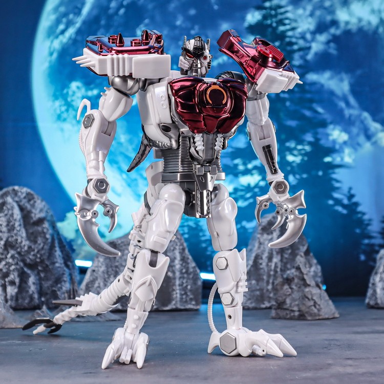 TA金属变体恐龙勇士变形玩具