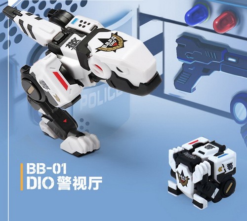52TOYS猛兽匣警视厅变形玩具