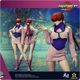 吞时工作室 SNK正版授权 拳皇97 夏尔美 SHERMIE 可动 手办 模型