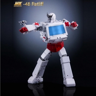X社 盒装 Ratliff 变形玩具 救护 Transbots MP比例