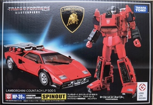 变形金刚 TAKARA TOMY 大师级 MP-39+ 激转 红色 飞毛腿 正版盒装