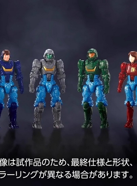 TAKARA TOMY 戴亚克隆 TM-35 Tactical Grander Team成员小人套装